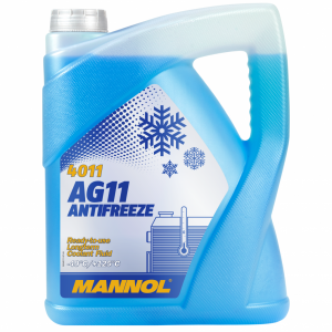 MANNOL Antifreeze AG11 (-40) Longterm 4011 Антифриз синий