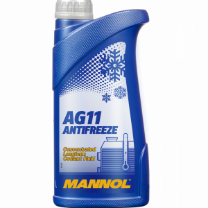 MANNOL Antifreeze AG11 Longterm 4111 Концентрат синий