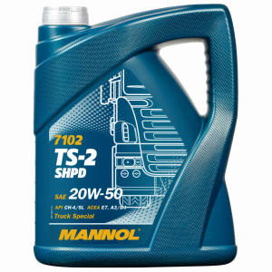 MANNOL TS-2 SHPD 7102 Минеральное масло 20W50