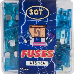 SCT 9509 Запобіжники ATS 15A набір 50шт.