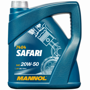 7404 MANNOL Safari Масло моторное минеральное 20W-50