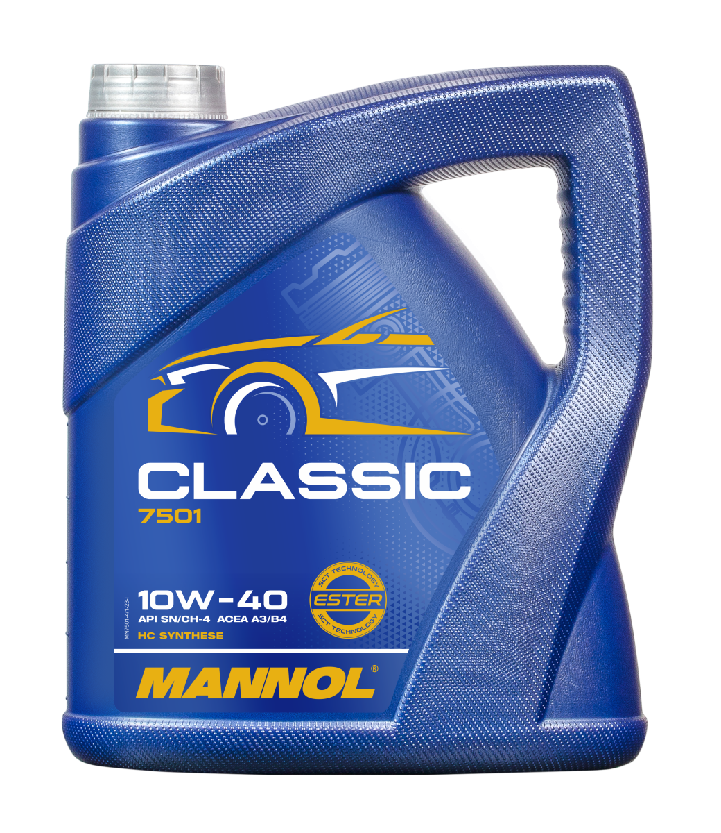 7501 MANNOL Classic Масло моторное полусинтетическое 10W-40