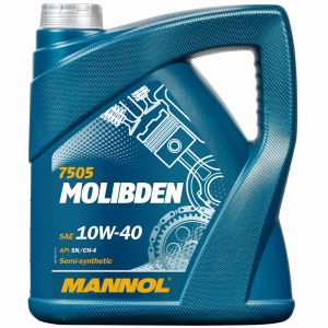 7505 MANNOL Molibden Масло моторное полусинтетическое 10W-40