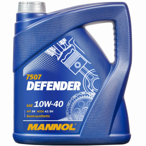 7507 MANNOL Defender Масло моторное полусинтетическое 10W-40