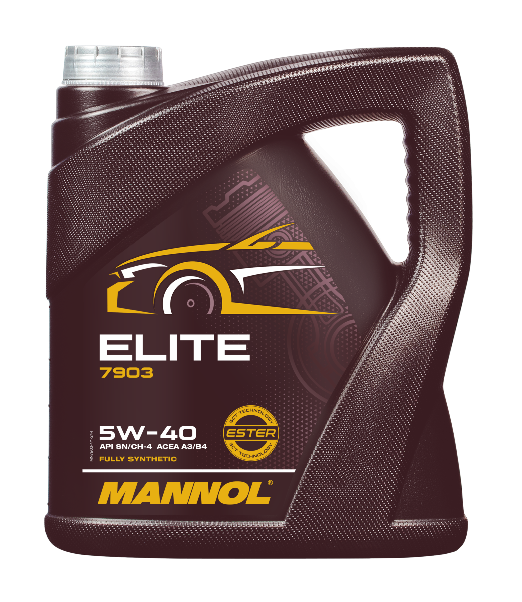 7903 MANNOL Elite Масло моторное синтетическое 5W-40