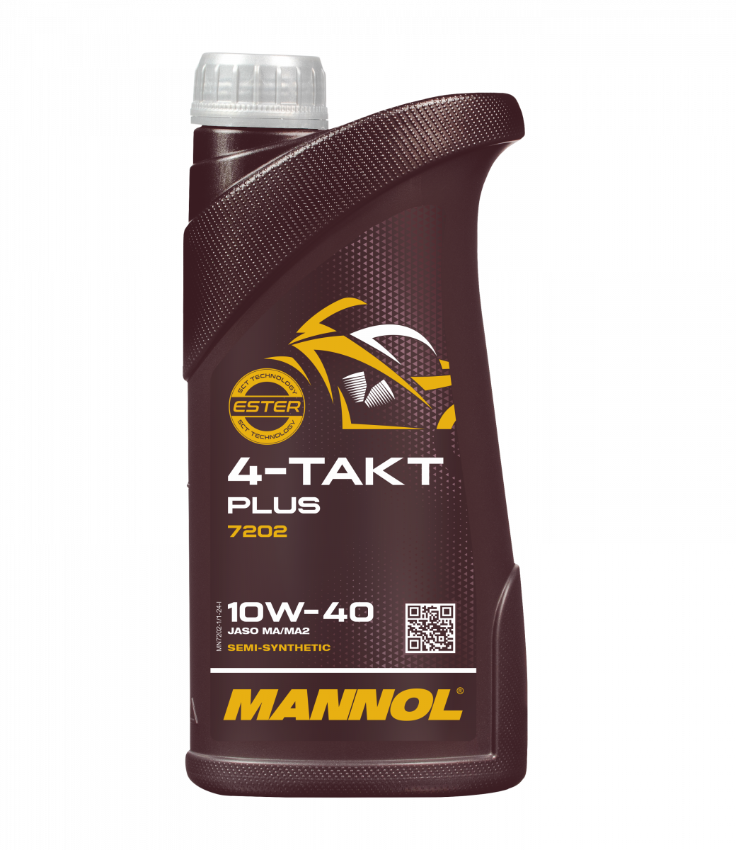 MANNOL 4-Takt Plus 7202 Полусинтетика 10W-40