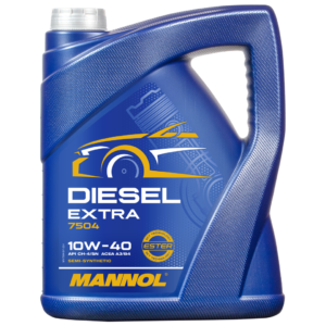 7504 MANNOL Diesel Extra Масло моторное полусинтетическое 10W-40